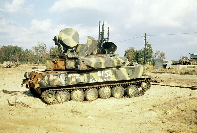 ЗСУ 23-4 М3 Чеченских незаконных вооруженных формирований
